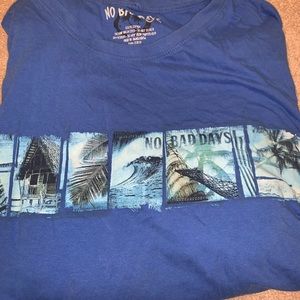 Men’s XXL “No Bad Days” Hawaiian Tshirt